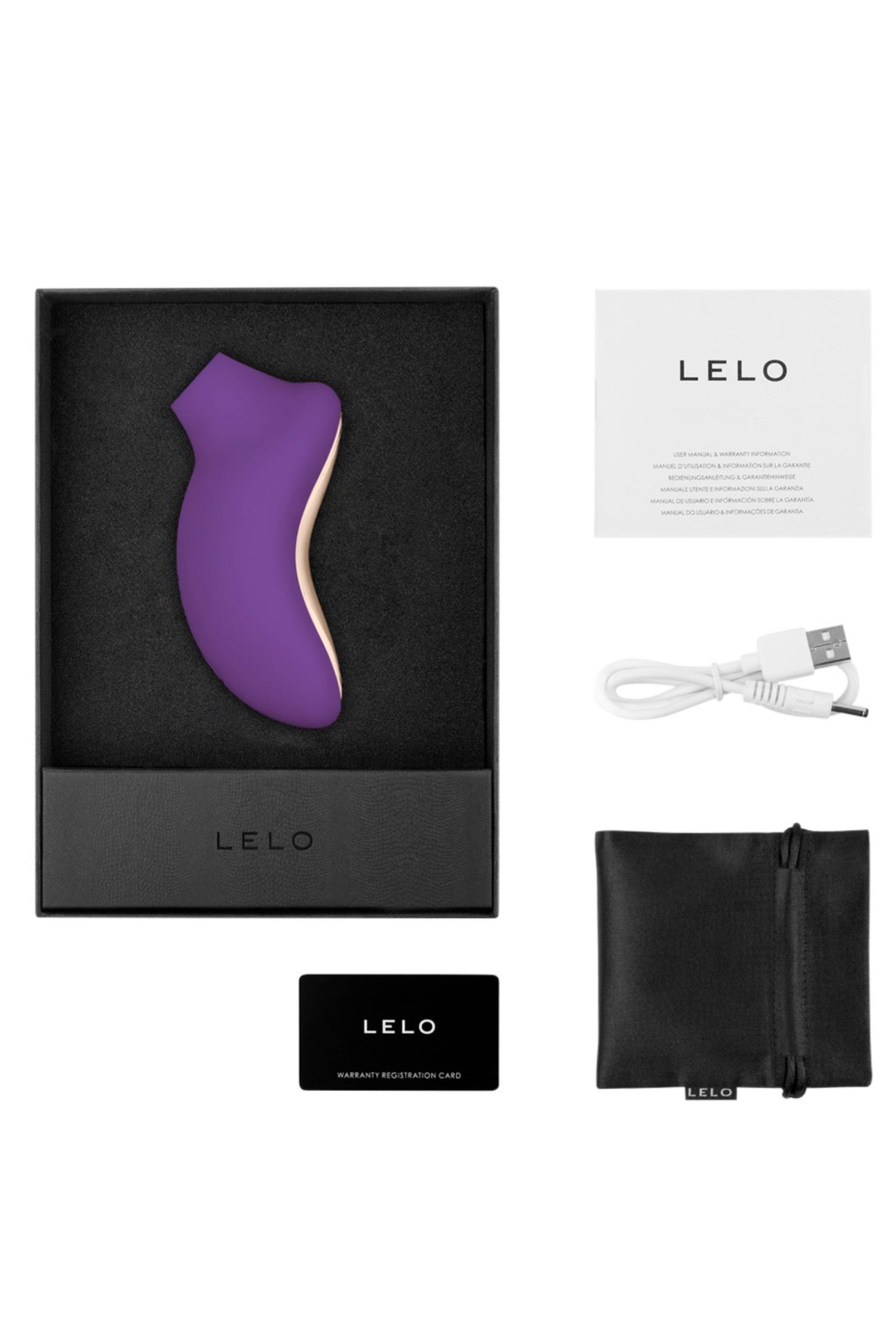 Stimulateur clitoridien violet