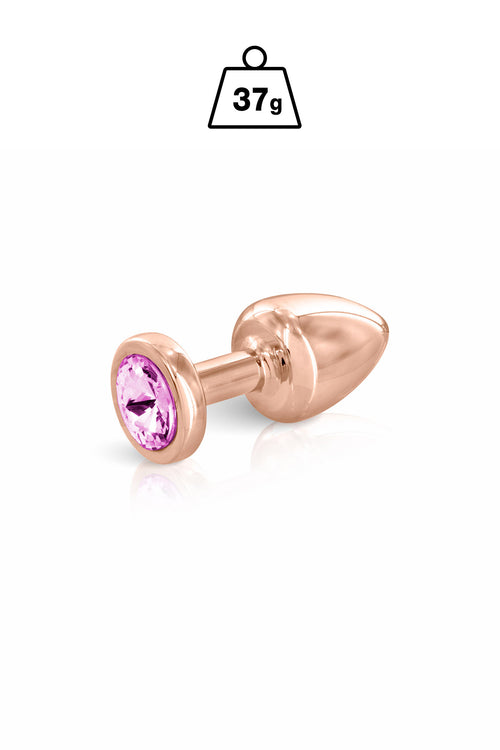 Angel, plug anal or et bijou rose